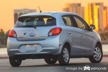 Insurance quote for Mitsubishi Mirage in Jacksonville