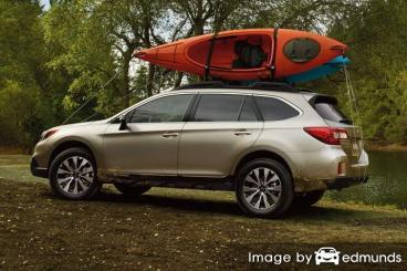 Insurance rates Subaru Outback in Jacksonville