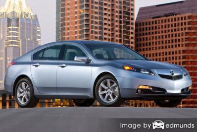 Insurance rates Acura TL in Jacksonville
