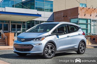 Insurance rates Chevy Bolt EV in Jacksonville