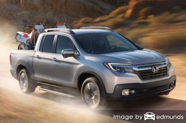 Insurance rates Honda Ridgeline in Jacksonville