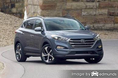 Insurance rates Hyundai Tucson in Jacksonville