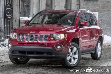 Insurance rates Jeep Compass in Jacksonville