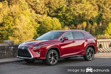 Insurance rates Lexus RX 450h in Jacksonville