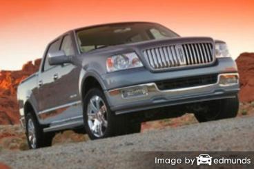 Insurance rates Lincoln Mark LT in Jacksonville