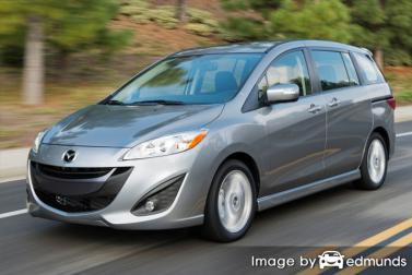 Insurance rates Mazda 5 in Jacksonville