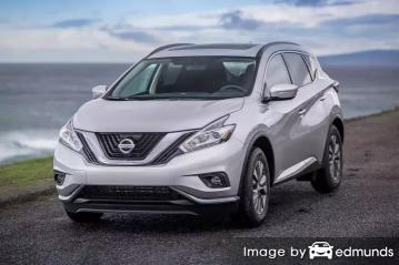 Insurance rates Nissan Murano in Jacksonville