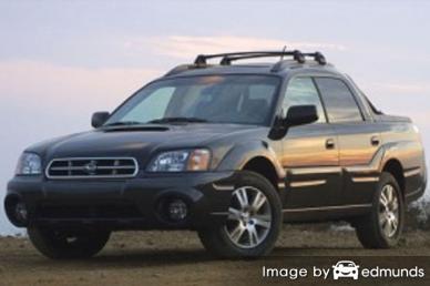 Insurance rates Subaru Baja in Jacksonville