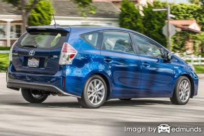 Insurance rates Toyota Prius V in Jacksonville